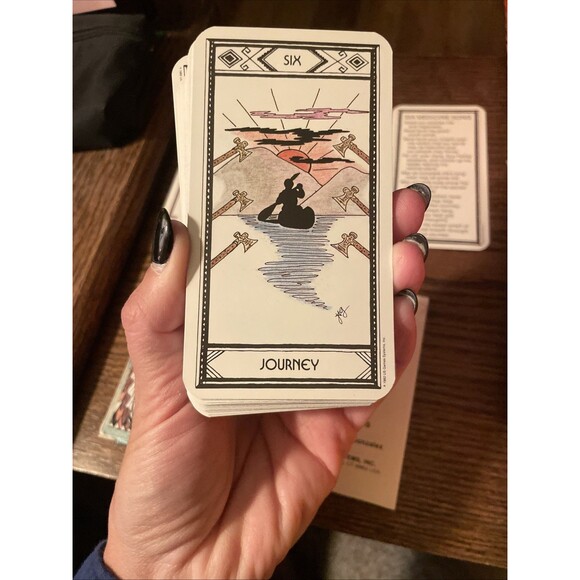 Vintage 1982 Native American Tarot Deck Complete Cards Great Condition Belgium - Picture 4 of 12